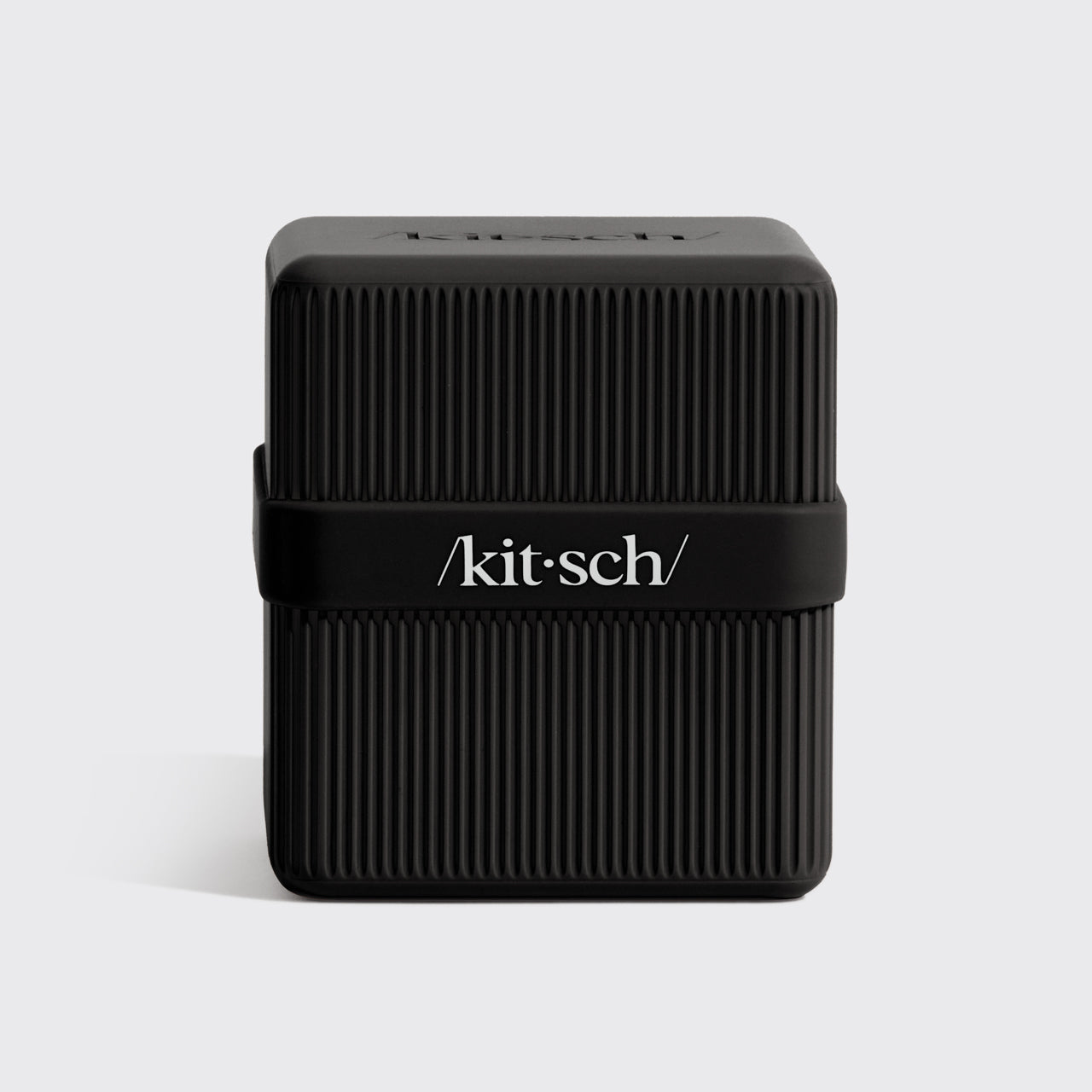 Estuche de viaje con 2 compartimentos - Negro