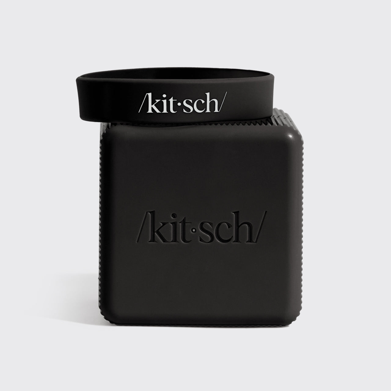 Estuche de viaje con 2 compartimentos - Negro