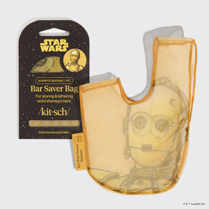 Star Wars™ & Kitsch Bolsa para champú sólido - C-3PO