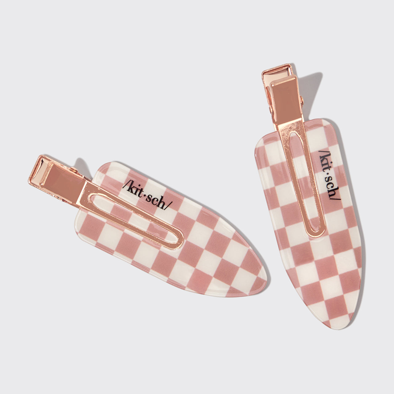 Set di 2 fermagli antipiega XL - Terracotta