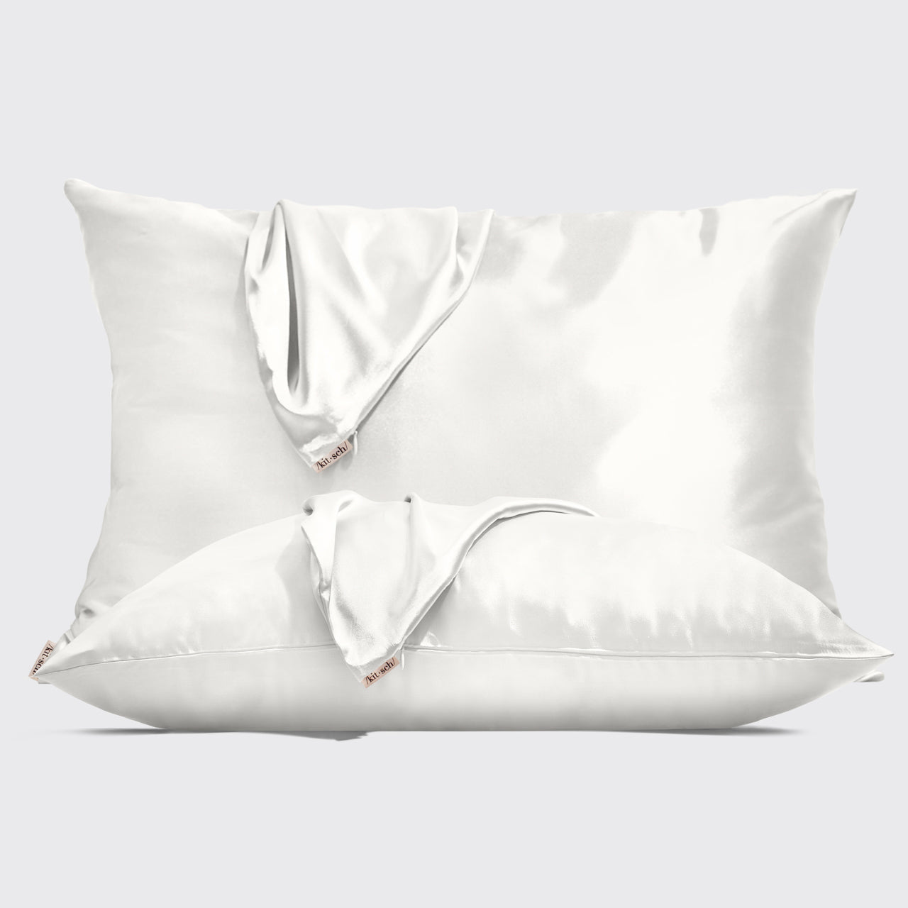 Juego de 2 fundas para almohada Standard edición Navideña - Ivory