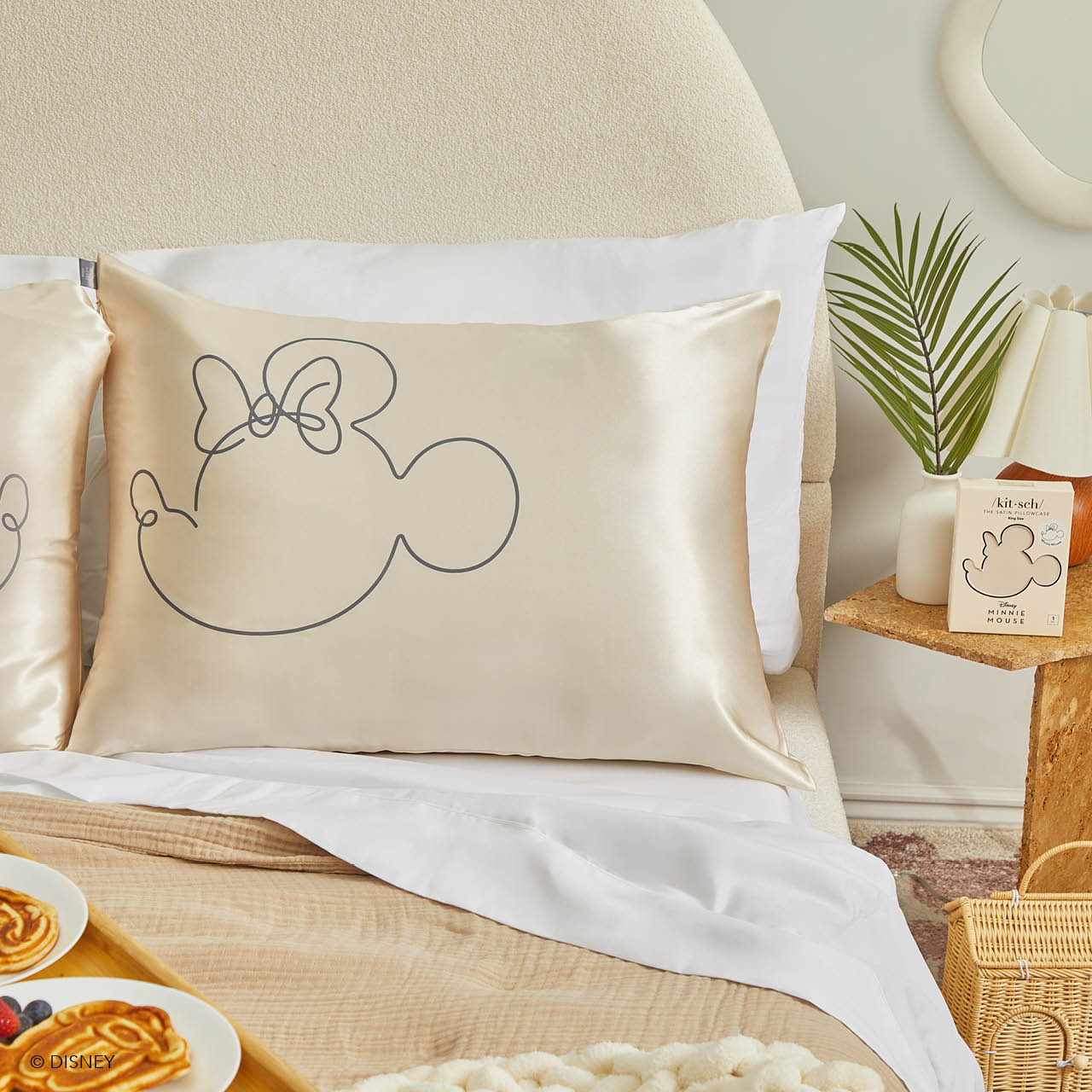 Kitsch x Mickey e Minnie Federa di raso Mr. Mouse