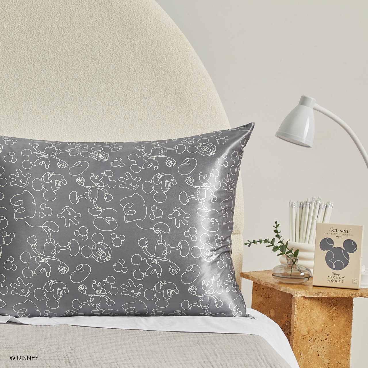Kitsch x Mickey e Minnie Federa in raso Mickey Magic - King