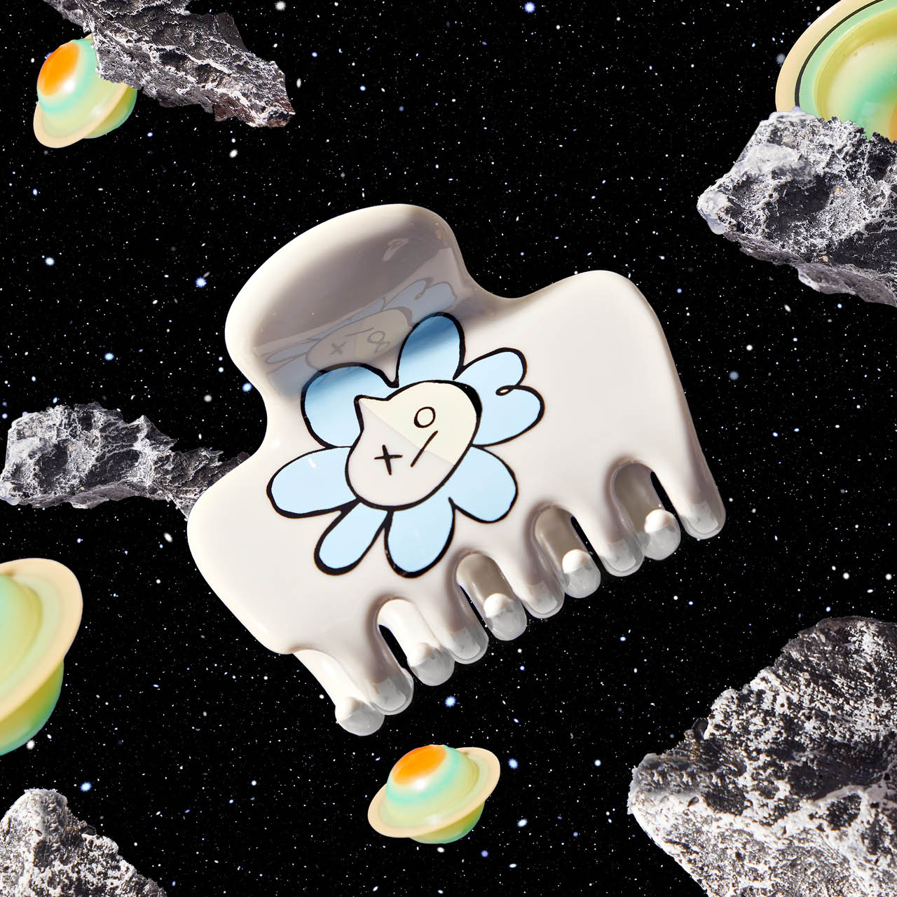 Kitsch x BT21 Wolken-Haarspange - VAN