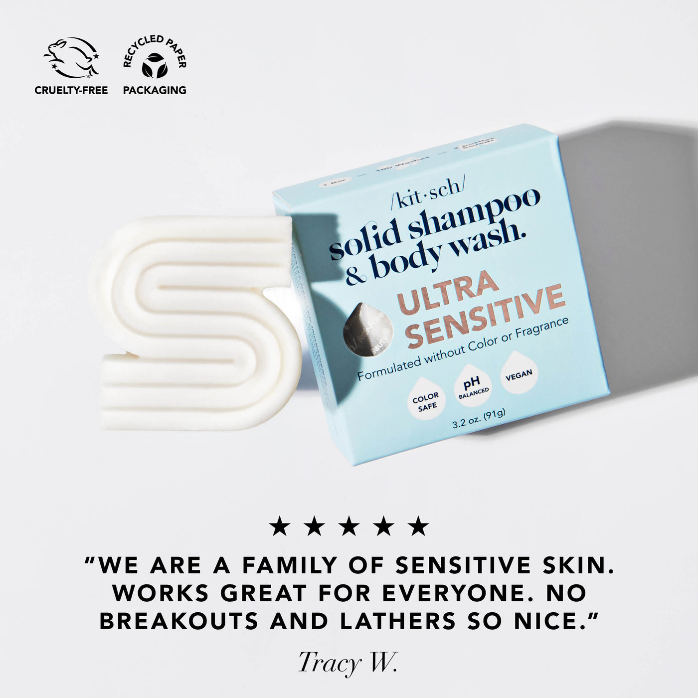 Ultra sensitives Shampoo und Gel Bar