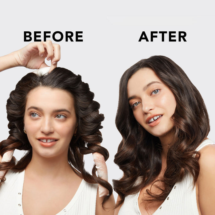 Satin-Haarwickler-Set ohne Hitze – Anthrazit