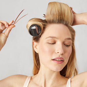 Hårrullar + Styling hårklämmor Bundle