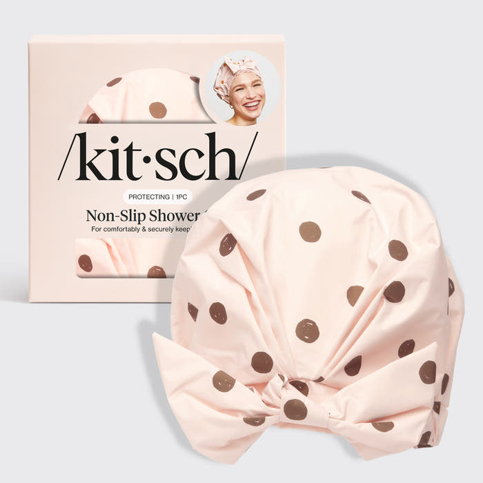 Bonnet de Douche - Pois Blush