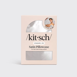 Satiini tyynyliina - hopea