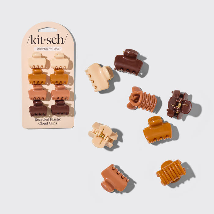 KITSCH Sedona Mini Cloud Claw Clips 8pc — hero product shot