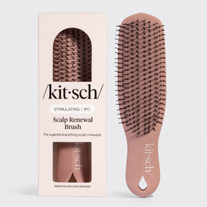 Scalp Renewal Brush in Terracotta