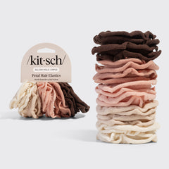 Élastiques blush en forme de pétales pour Cheveux