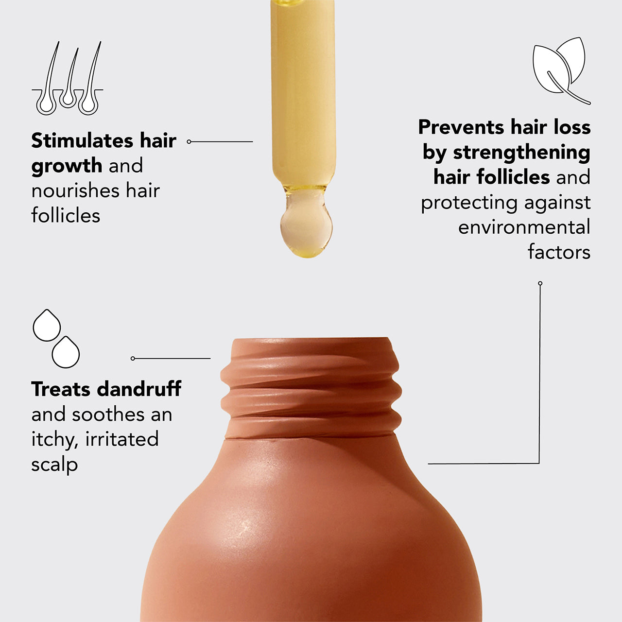 Aplicador de aceite + Aceite de Biotina