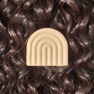 After using KITSCH Strengthening Bond Repair Solid Hair Mask – visibly stronger, smoother, nourished hair