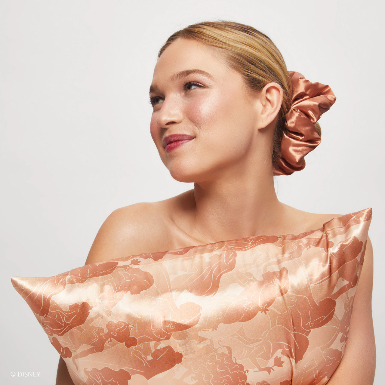 Kitsch x Disney taie d'oreiller en satin - Princess  | King