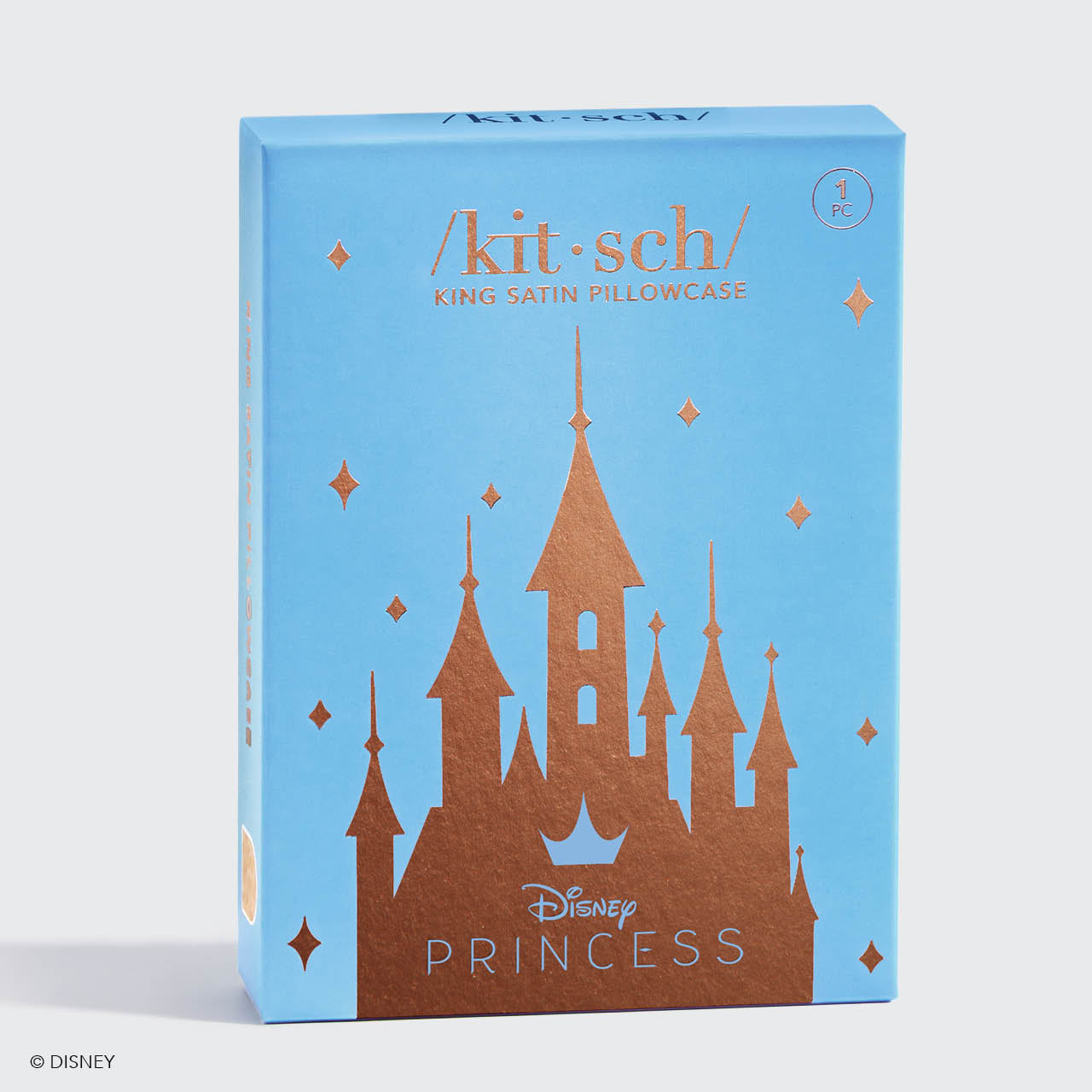 Kitsch x Disney taie d'oreiller en satin - Princess  | King