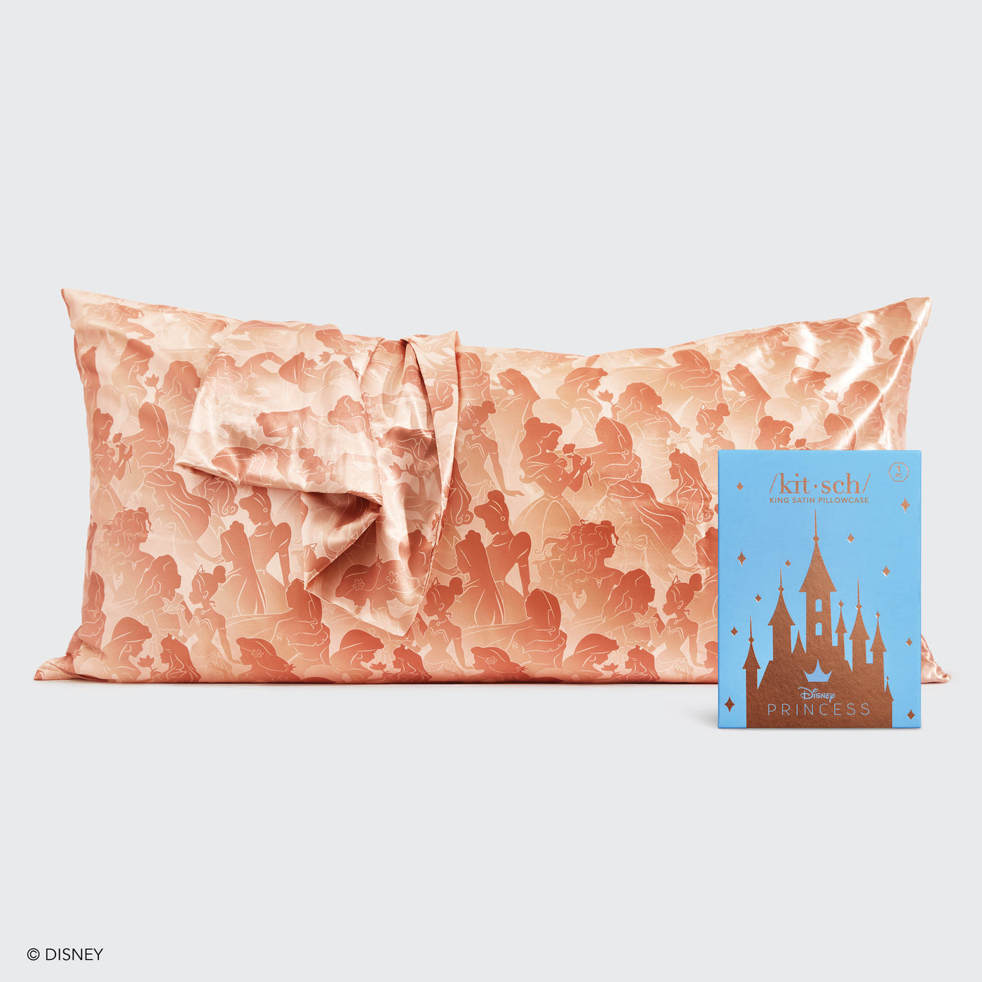 Kitsch x Disney taie d'oreiller en satin - Princess  | King