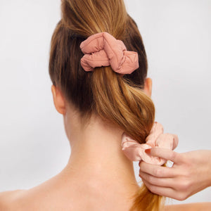 Set di 3 scrunchies Nuvola Palissandro