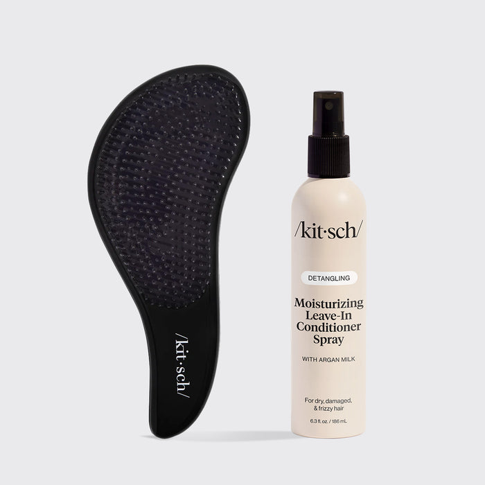 Paket med Leave-In-balsam och borste