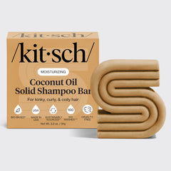 Shampooing à l'huile de coco pour cheveux secs et abîmés