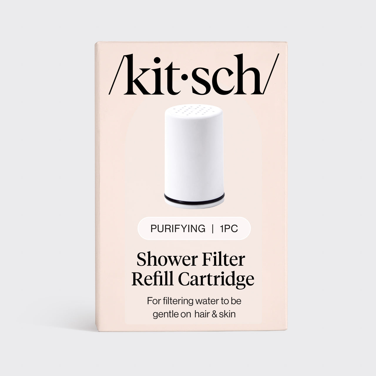 La cartouche de recharge du filtre de douche