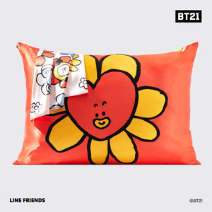 Satin-Kissenbezug Kitsch x BT21 - TATA