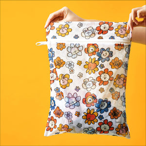 Kitsch x BT21 Wash Bags 2pc Set in UNIVERSTAR