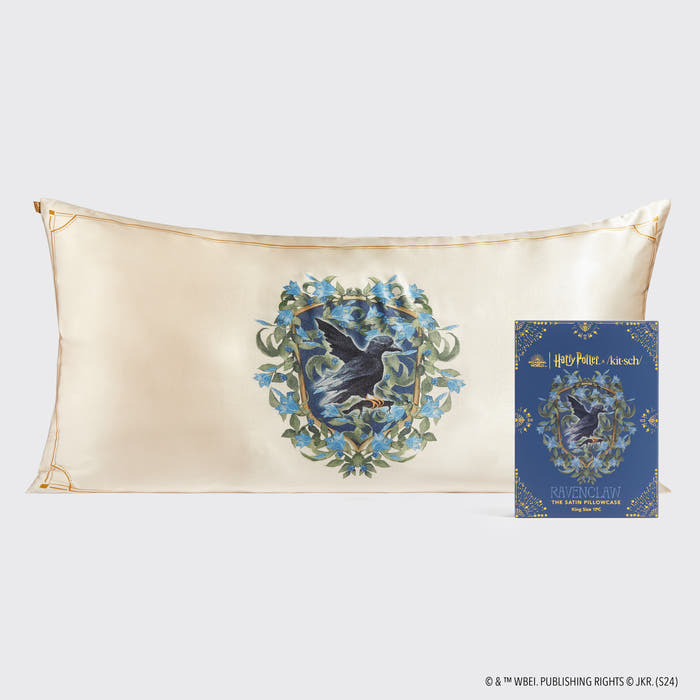 Kitsch x Harry Potter Ravenclaw King Satin Pillowcase — hero