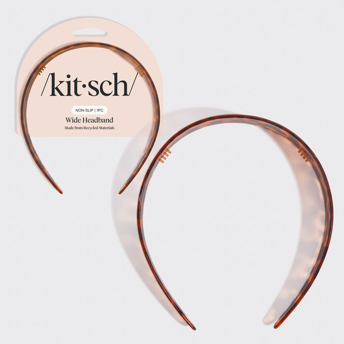 Gerecycled plastic brede hoofdband - Tort