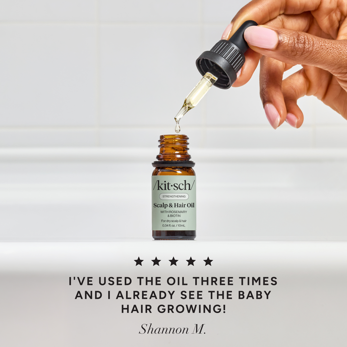 Ausgleichendes Kopfhaut- & Haaröl mit Rosmarin & Biotin - 0.34fl oz./10mL