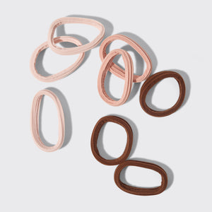 Rosewood sömlösa hårresårer 8 st set
