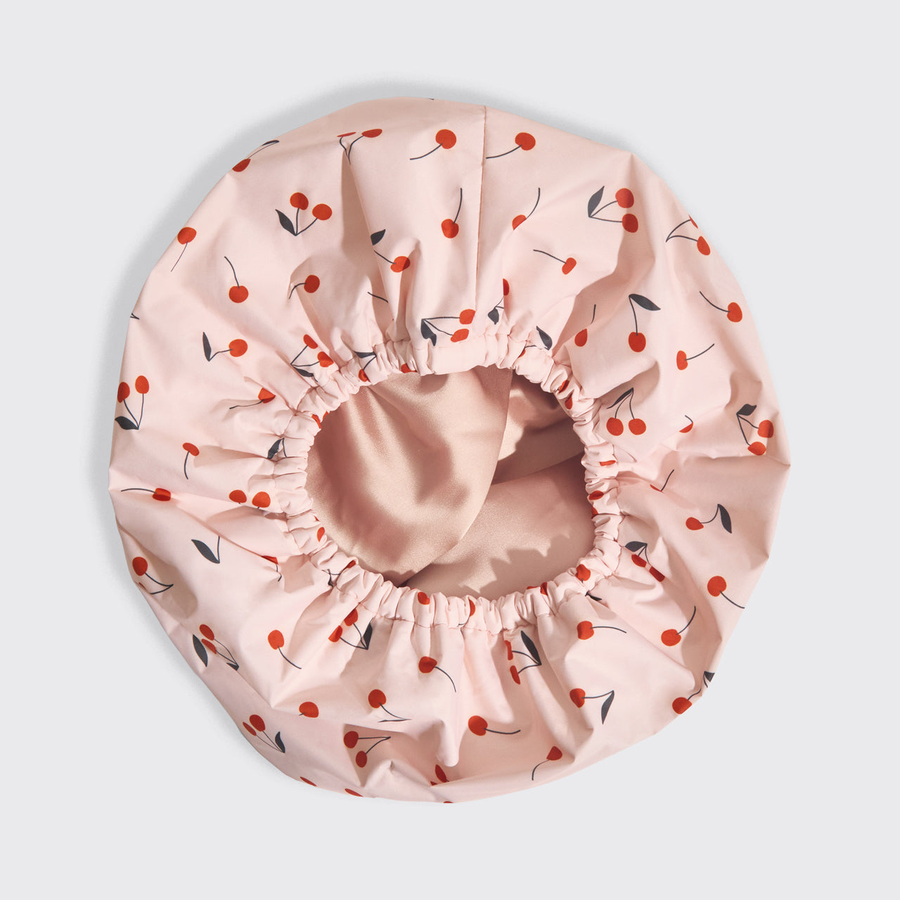 Gorro de ducha satinado | Cerezas