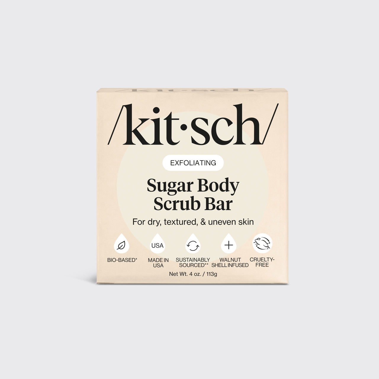 Scrub corpo esfoliante allo zucchero