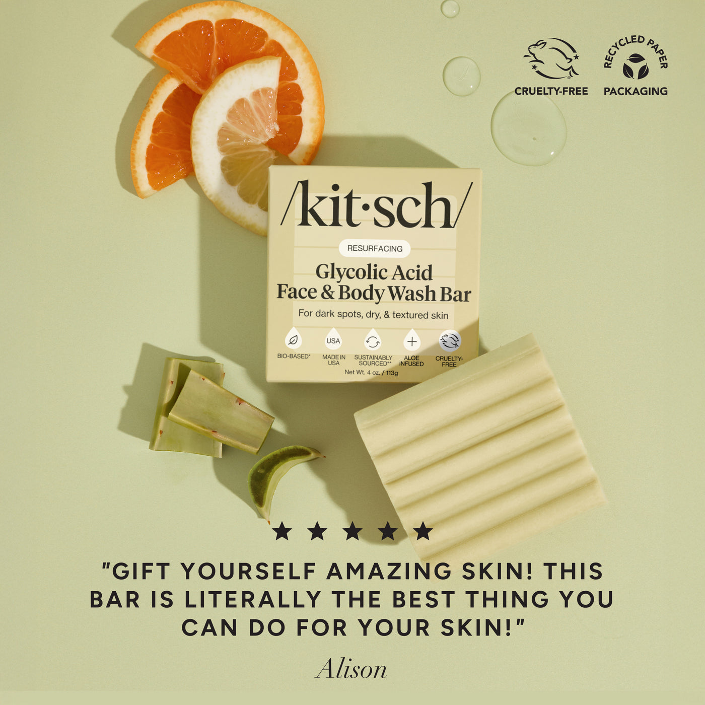 Acido glicolico: lavaggio esfoliante per viso e corpo