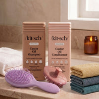 Castor Oil Shampoo & Conditioner with Free Welcome Kit