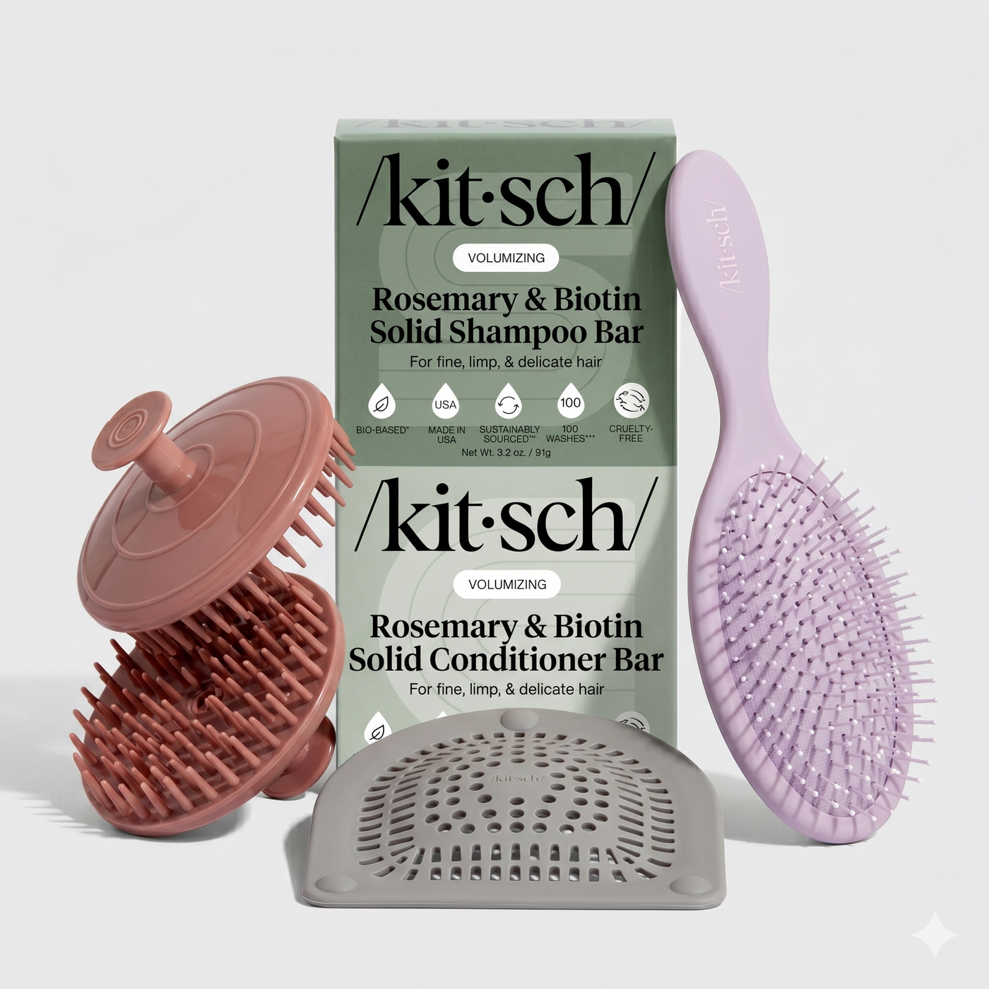 Créez votre propre shampooing et après-shampooing avec un panier de douche auto-vidant GRATUIT