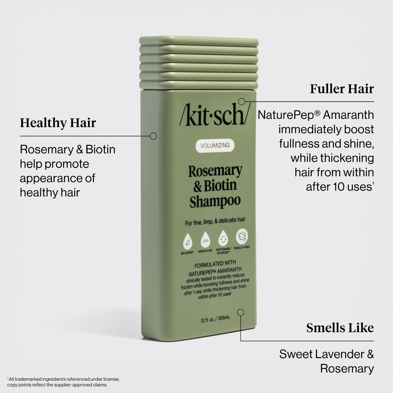 Volumizing Rosemary & Biotin Shampoo & Conditioner Combo